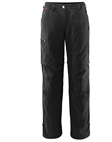 VAUDE Womens Farley Zip Pant schwarz