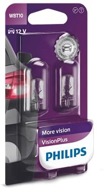PHILIPS Glühlampe, Umriss-/Begrenzungsleuchte 12040VPB2, White