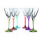 RCR Fusion Color Set 6 Calici Liquore 7 cl Crystal Glass