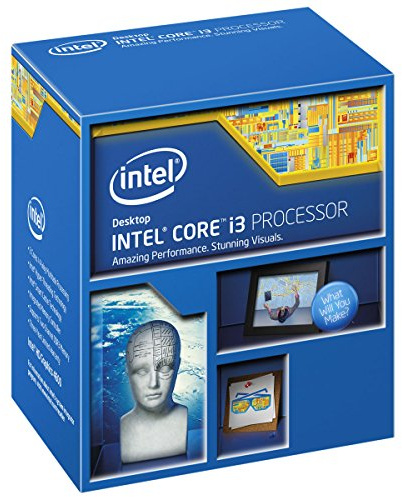 Intel 1150 i3-4360 Ci3 Box Processore da 3,7 Ghz, Nero
