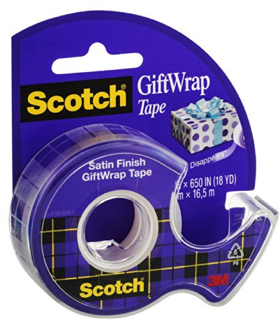 Scotch Gift Wrap Tape 3/4 In. X 650