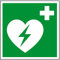 LEMAX® Rettungszeichen Automatisierter externer Defibrillator,ASR/ISO,Folie,200x200mm