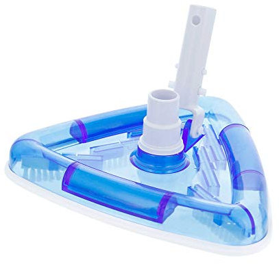 U.S. Pool Supply Cabezal de aspiradora Triangular Transparente con Peso para Piscina con Giro