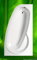 Baignoire 180 x 100 Naos droite + pieds + bonde + fixation