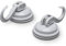 Zeal Click & Secure Lot de 2 Crochets à Ventouse Gris
