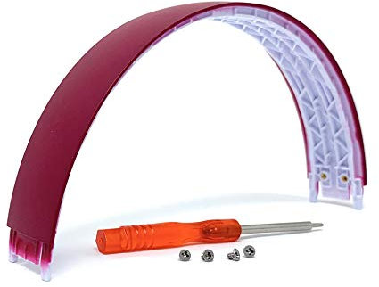 Replacement Top Headband Arch band for Beats Solo 3 Wireless and Solo 2 Headphones Solo3 (Magenta Brick Red)