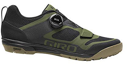Giro Herren Ventana E-Bike|MTB Trail|Touring Schuhe, Black/Olive, 43