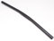 Alu Fahrrad Lenker Flat Bar Handlebar für Mountainbike Eingangrad/Fixie Singlespeed Faltrad Kinder Fahrrad 540-560mm 5° Schwarz Silber (Schwarz, 540)