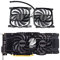DOTODO 2 x CF-12915S P104-100 GPU Grafikkarten-Kühler Ersatz für Inno3D GTX 1070 1080 / GTX 1070 ti/GTX 1070 ti Grafikkarten-Kühler