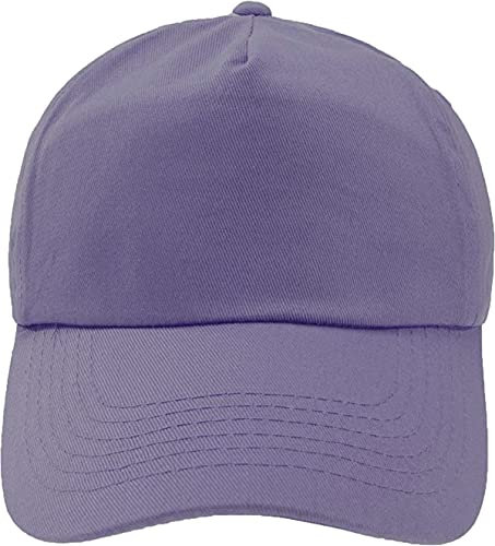 4sold Kinder-Baseball-Sonnenhut mit LSF 50, für Jungen und Mädchen, hellviolett, One Size-14 Years