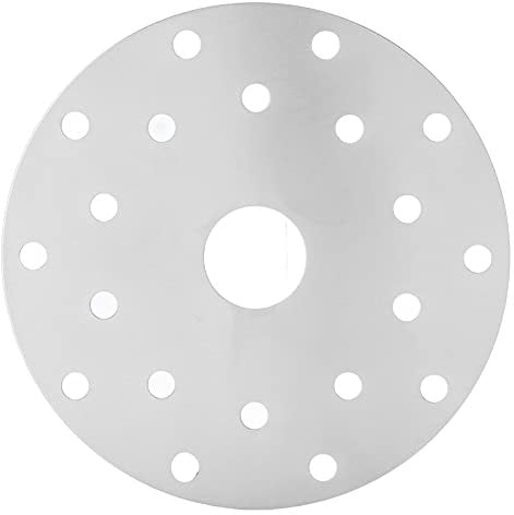 HelloCreate Diffusore di calore in acciaio inox per piano cottura a induzione, 14,8 cm, accessorio per piano cottura a gas