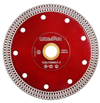 Casaverde 125mm Diamond Cutting Discs,Super porcelain tile cutting disc for Angle Grinder
