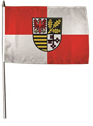 U24 Flagge Fahne Stockflagge Landkreis Potsdam-Mittelmark 30 x 45 cm Stockfahne 3er Pack