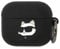Karl Lagerfeld KLA3RUNCHK Schutzhülle für Airpods 3, Schwarz, Silikon, Eulenkopf, 3D