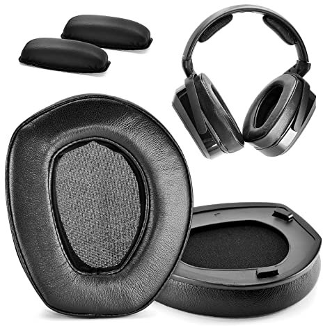 Replacement Ear Pads Cushions for Sennheiser HDR RS165 RS175 RS185 RS195 (Sheepskin)