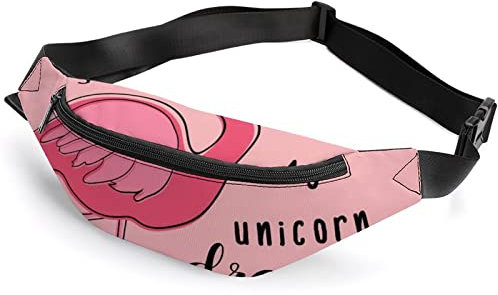 Modischer niedlicher Flamingo Modischer niedlicher Flamingo Bauchtasche, Sportgürteltasche für Erwachsene und Kinder für Männer und Frauen