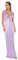 Trendyol Women Shift Fitted Knit Evening Dress Abito da Sera in Maglia Aderente a Trapezio da Donna, Lilac, 68