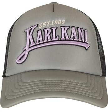 Karl Kani Unisex KA234-011-1 KK Trucker Cap one size olive/black