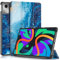 TOPCASE Funda para Lenovo Tab M11 TB330FU 11 Pulgadas 2024,Ultra Delgado Carcasa con Soporte Función y Auto-Sueño/Estela,Las Olas