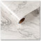 CRE8TIVE Glänzend Beige Silber Marmor Folie Selbstklebende Tapete Folie für Möbel Klebefolie Marmoroptik Klebefolie Küche Arbeitsplatte Folie Küche Tapete Badezimmer Wasserfest Schrank 30cm x 200cm
