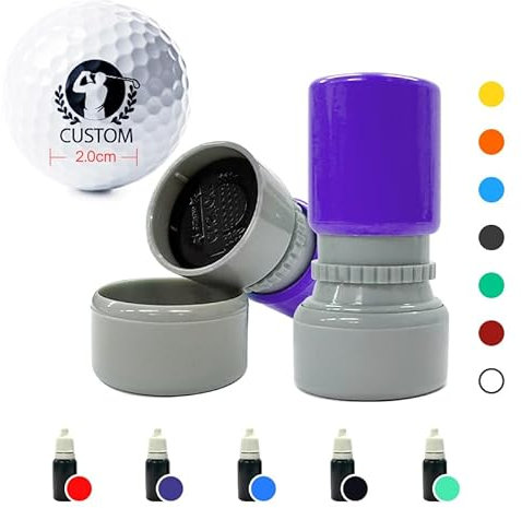 ORYG Individueller Golfball-Stempel Langlebiger personalisierter Golfball-Markierer Einfach personalisierende Golfbälle mit einzigartigen Markierungen Tolles Geschenk für Golfer (Our Desgin)