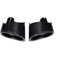 2 Teile/los Auspuffblende Carbon Fiber Auto Auspuffblende Kompatibel for Audi RS3 RS4 RS5 RS6 RS7 A6 A7 A5 A4 A3 Endrohre Schalldämpfer Spitze Düse(Style F)