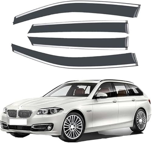 LPOOSAKW Auto Windabweiser für BMW 3 Series Touring (F31 LCI, Facelift 2015) 2015-2019, Seitenfenster Regenschutz Regenabweiser.