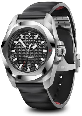 Victorinox Unisex Analog Schweizer Automatikwerk Uhr mit Gummi Armband 242039
