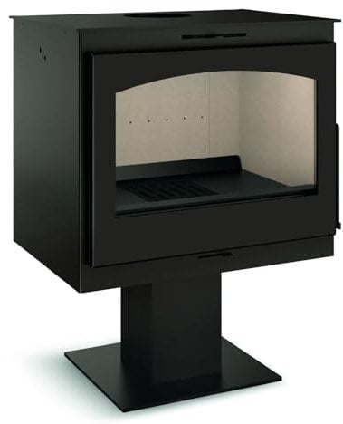 TJ - Stand-Holzofen Mila mit Mittelfuß, 7,2 kW Heizleistung