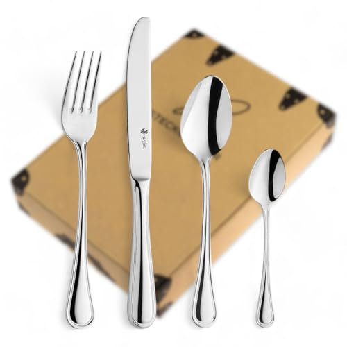 Altfaden Besteckset 4-teilig erwachsen Paul Wirths graviertes Besteck