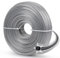 SWAWIS Filo Decespugliatore 2,4mm 100M Filo per Decespugliatore Professionale Filo Decespugliatore in Nylon Filo Tagliaerba, 5 Bordi