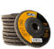 JCB 10x Metal 36 Grit Flap Discs 115mm (4 1/2'') x 22.23mm for Angle Grinders, Rust Removal, Deburr, Smooth, Blend, and Remove Imperfections from Metals