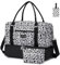 SPAHER Handgepäck Tasche 45x36x20cm Easyjet Faltbare Reisetasche Sporttasche Groß mit Schuhfach und Nassfach Weekender Damen Gym Bag Tasche wasserdichte Duffle Bag Schwimmtasche Fitness