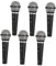 WHAMVOX Microphone Model Toy Microphone Black Stage Costume Prop for Boys and Girls Party Plaything