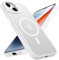 KPPIT for iPhone 14 Plus case Compatible with MagSafe, Shockproof Drop Protection, Frosted Translucent Back Magnetic Phone Case for iphone 14 Plus,Transparent