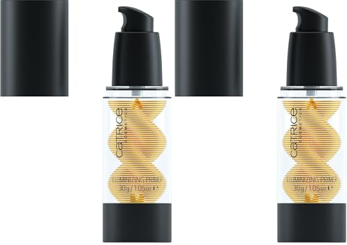 Catrice MYSTIC FOREST Illuminizing Primer, Nr. C01, feuchtigkeitsspendend, pflegend, grundierend, natürlich, strahlend, vegan, ölfrei, ohne Parfüm, ohne Alkohol, 2er Pack (30g)