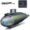 Engineerkiter Mini RC Submarine 6CH 2.4G Remote Control Under Water Boat Ship Simulation Nuclear Submarine Diving Model Indoor & Outdoor Pool, Pond, Bathtub Fun for Adults