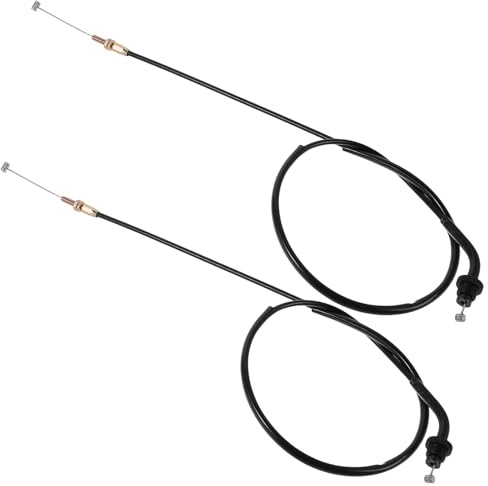 Alipis 2pcs Throttle Cable for Motorcycle Atv Dirt Bike Chopper Throttle and Clutch Cable Compatible