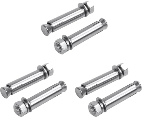 Vjsujehgy 6 ad espansione per in cemento M8X60mm, bulloni di ancoraggio a gancio chiuso