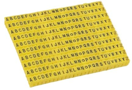 Kabelmarkierungsrohr 100/150Pcs Marker Label Netzwerk Anzahl Ordentlich Kennzeichnung Stecken Kabel Hülse