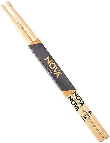 Vic Firth - Bacchette per Batteria NOVA® - Hickory Americano - N5A - Punta di Legno