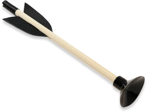 BestSaller 1215 Holz Pfeil 26cm groß, einzeln für Armbrust (Farbe zufällig, 1 Stück)