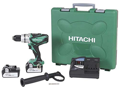 Hitachi DV18DSDL Perceuse visseuse à percussion 92 nm avec 2 batteries 18 V