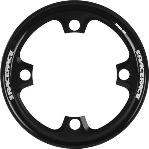Race Face Offset Coloured Bashguard Black 36T