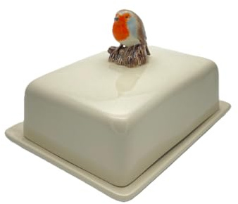 Quail Ceramics - Robin Butter Dish