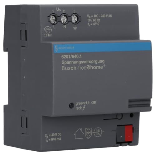 Busch-J. Spannungsversorgung 640 mA 6201/640.1