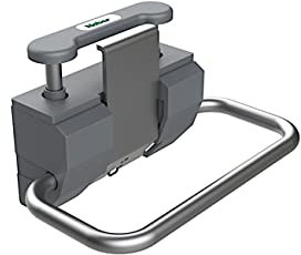 Naber 8012367 manuelles Fußpedal Cox Cick® dunkelgrau/Chrom matt