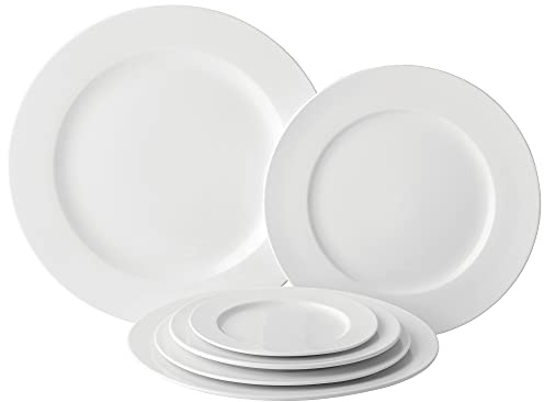 Utopia Anton Black Fine China, Z03008-000000-B01006, Winged Plate 8.25 (21cm) (Box of 6)