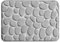 iDesign 23358EU Basic Duschmatte, 60,96 x 43,18 x 0,254 cm, grau, Polyester