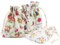 Naler 20 x Leinensäckchen Bunt in 4 Verschiedenen Formen Leinen Beutel Stoffbeutel Natur Säckchen Geschenksäckchen - 13 x 9,5 cm